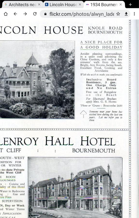 Lincoln House Hotel Bournemouth Kültér fotó